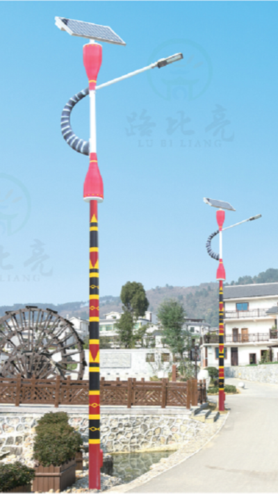 LED民族特色太阳能路灯