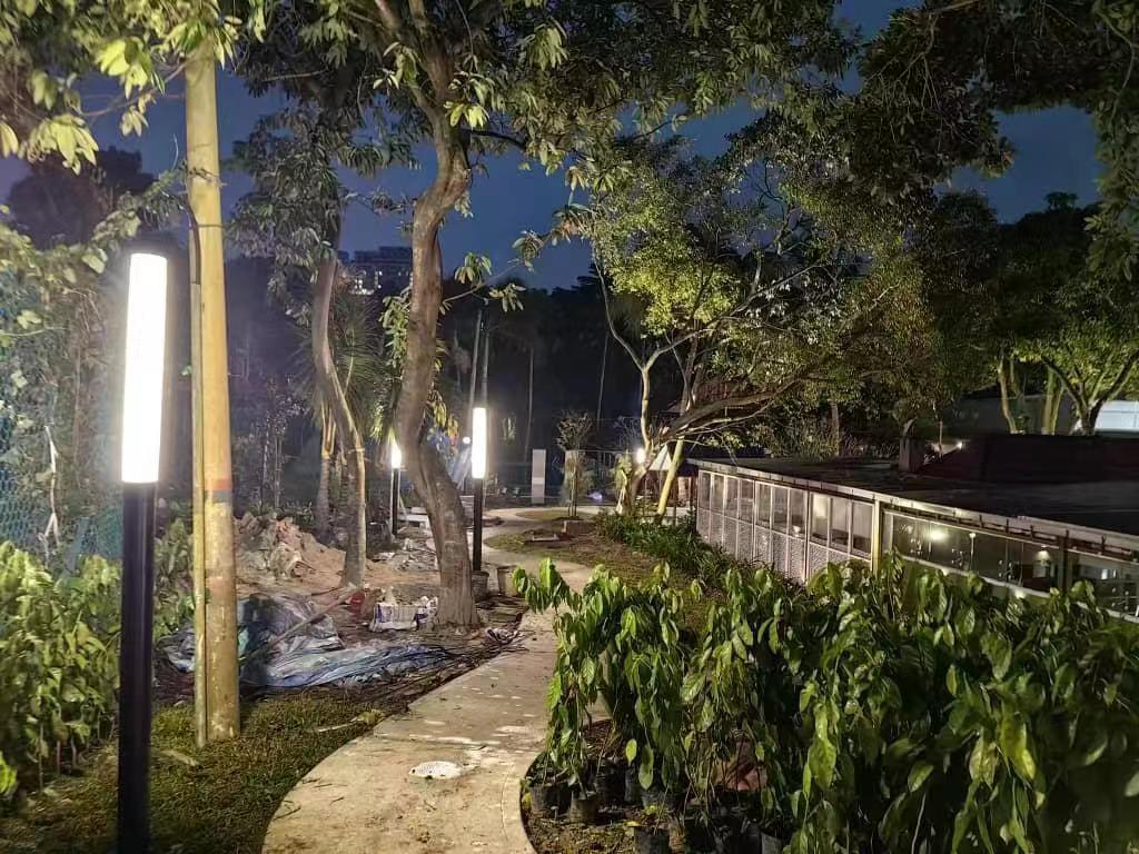 马来西亚庭院灯工程案例
